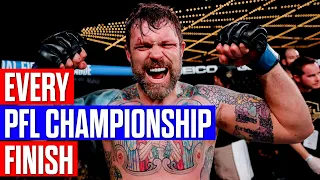 Every $1 Million Finish from PFL Championships