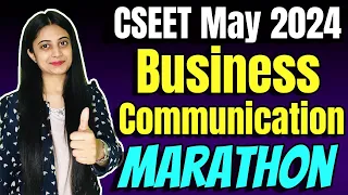 FREE CSEET Business Communication Marathon for May 2024 Exam | Revise Full Syllabus in 1 Day