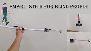 Make a Smart Stick for blind people || inspired award winning project 🥇 || Arduino uno project