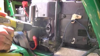 Installing Custom Lawn Mower Fuel Pump