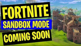Fortnite "PLAYGROUND" Mode Coming Soon | Practice Building & Combat