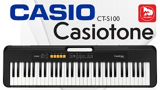 Синтезатор CASIO CT-S100 серии Casiotone (небольшой и лёгкий)