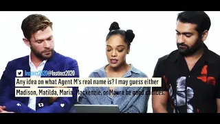 Hilarious chemistry between chris and tessa 🥰😍