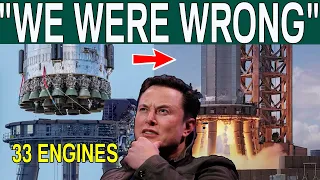 33 Engines Causing BIG Problem for SpaceX Starship!