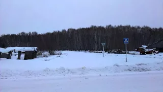 Андреевка. Новая дорога зимой 2015