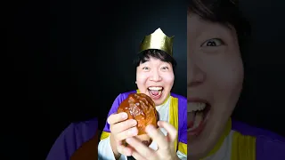 Real food vs Fake food ( Chocolate Ice Cream, Bread )  | TikTok Funny Mukbang | HUBA #shorts