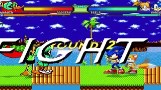 MUGEN Request: Marvin the Martian and Duck Dodgers VS Sonic the Hedgehog and Tails (Fernando V.)