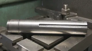 Restoration of the tailstock TV-7 - a new self-made repair quill