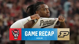 Purdue ROLLS PAST NC State, advances to first TITLE GAME since 1969 | Final Four Recap | CBS Sports