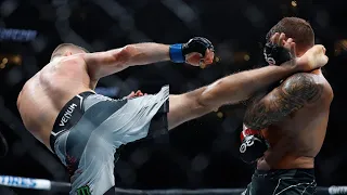 "Justin Gaethje vs Dustin Poirier 2" | Full Fight highlights UFC 291