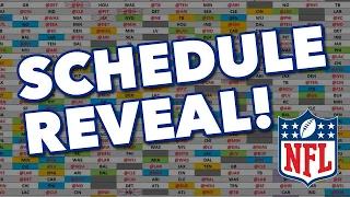 NFL 2024 Schedule Reveal Live Reaction!