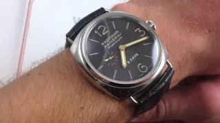 Panerai Radiomir 8 Days PAM 198 Platinum Luxury Watch Review