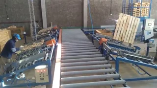 Línea de fabricación de pallets - DH Máquinas automatizadas