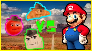 Gegagedigedagedago vs Super Mario!