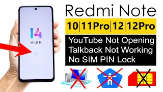 Redmi Note {10/10pro/11/11pro/12/12pro} FRP BYPASS - MIUI 14 ✅ 100% Working (Without Computer)