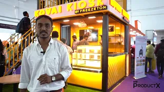 Readymade portable cafe ₹1.10 lakhs | Kovai Kiosk | ProductX