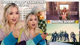 [REACTION] LISA X ACADEMY TEASER VIDEO #3 & #4