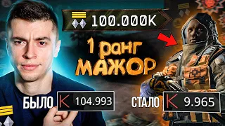 НОВИЧОК ТЕПЕРЬ МАЖОР! ЗАДОНАТИЛ 100.000 КРЕДИТОВ НА 1 РАНГ (2ч .) - WARFACE