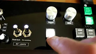 Button Box, Boîte à boutons pour Flight Simulator 2020