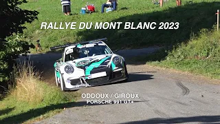 Oddoux & Giroux Rallye du Mont Blanc 2023 Porsche 991 GT+ #onboard #fpv #casque