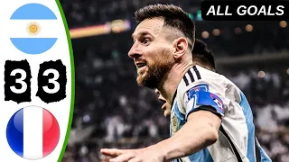 Argentina vs France 3 -3 ( PENALTY 4- 2 ) WORLD CUP 2022 -  All Gоals & Extеndеd Hіghlіghts