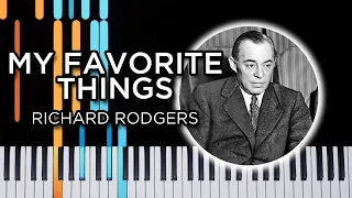 My Favorite Things (Richard Rodgers) - Piano Tutorial