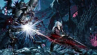 Devil May Cry 5: Dante - Gameplay Vs Boss Fight Cavaliere Angelo Devil Trigger 2018