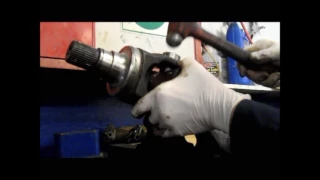 How to replace a u joint on a front drive axle Ford F150 F250 F350