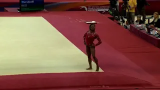 Simone Biles (USA) Floor Event Finals 2018 Doha World Championships