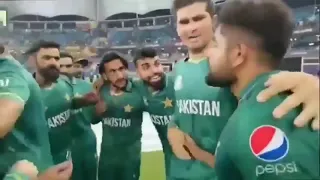 Moments after Pakistan's historical victory against arch rival India - Cricket T20 World Cup 2021