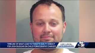 Josh Duggar found guilty in child pornography trial