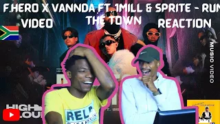 F.HERO x VannDa Ft. 1MILL & SPRITE - RUN THE TOWN| REACTION || II FEEL COOL THURSDAY'S EPISODE 2