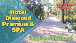 Hotel Diamond Premium & SPA, Manavgat, Turkey Walk on the Beach