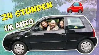 24 STUNDEN IM AUTO Challenge! 1 Tag nur im Auto bleiben mit Kaan, Nina & Kathi