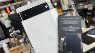 Google Pixel 6a バッテリー GLU7G 交換修理 ¥9,000