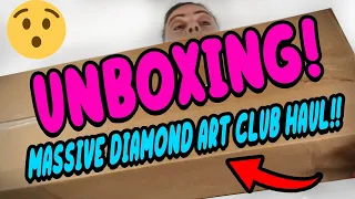 UNBOXING: HIghly anticipated DIAMOND ART CLUB! X3!!!