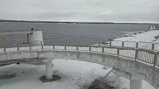 🔴 ICE starts to BREAK and DRIFT on Volga river near Samara, Russia. Blogging everyday Russian life