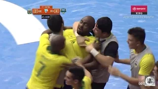 Argentina vs Brasil (2-4) Final Copa América Futsal 2017 - todos los goles resumen