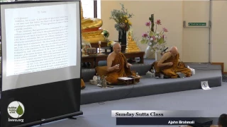 AN10.61 Avijja Sutta - Ignorance (part two) | Ajahn Brahmali | 11 December 2016