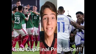 My Concacaf Gold Cup Final Predictions!!!!!