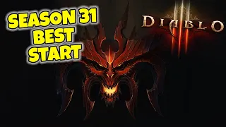 Fastest Start and Best Class in Diablo 3 Season 31