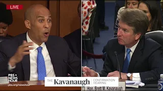 Sen. Cory Booker asks Judge Brett Kavanaugh about his position on voting rights