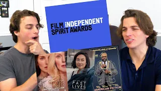 Reacting to the 2024 Indie Spirit Nominations!!