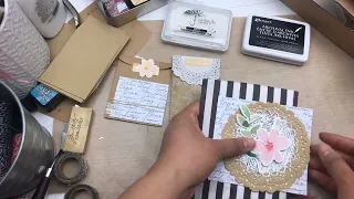 LIVE CRAFTING ✂| Snail Mail Mini Parcels