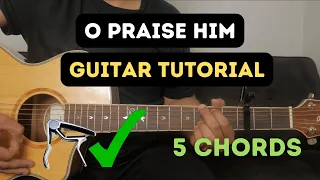 O Praise Him I Guitar Tutorial (with capo) @crowdermusicofficial