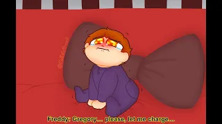 ••𝐒𝐡𝐡𝐡 𝐭𝐡𝐞 𝐛𝐚𝐛𝐲 𝐢𝐬 𝐚𝐬𝐥𝐞𝐞𝐩•• Baby Gregory comic Fnaf comic  By callmebreadthetoast