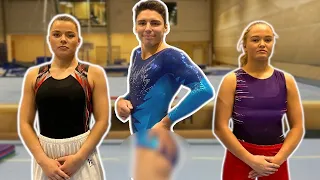 GYMNASTICS men vs women!!