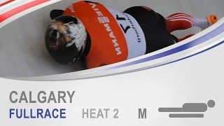 Calgary | Men's Skeleton Heat 2 World Cup Tour 2014/2015 | FIBT Official