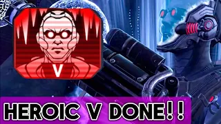 My FIRST Heroic V COMPLETED!! | Injustice 2 Mobile