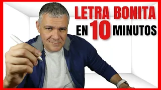 CÓMO MEJORAR TU LETRA Y TENER LETRA BONITA EN 10 MINUTOS